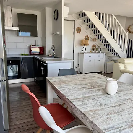 Apartamento Bleu Prestige - Penthouse Vue -terrasse -plage 100m -cap D'agde - Histoire De Cles