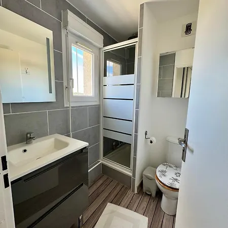 Apartament Bleu Prestige - Penthouse Vue -terrasse -plage 100m -cap D'agde - Histoire De Cles *